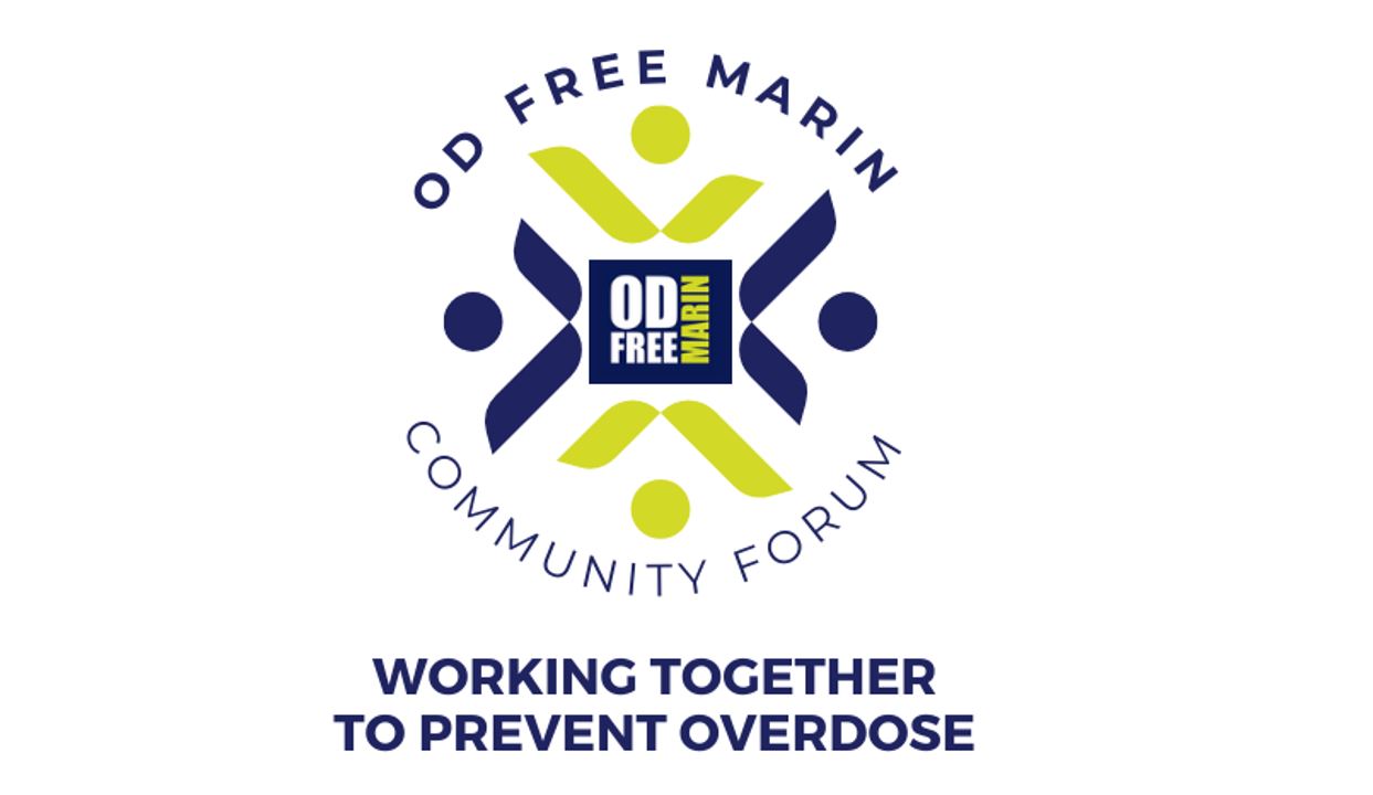 Artistic logo for OD Free Marin